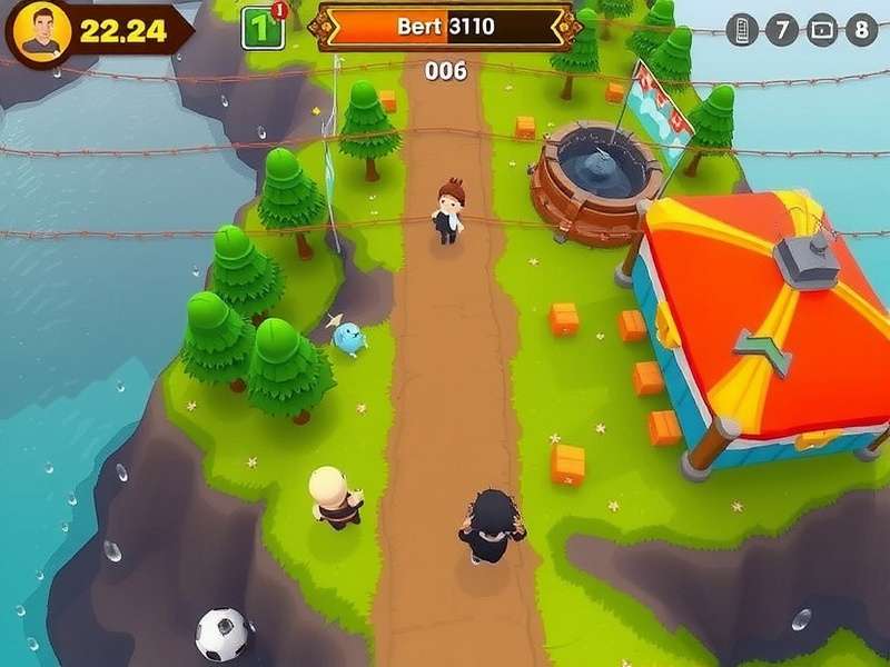 Choco Pixel Trail gameplay screenshot